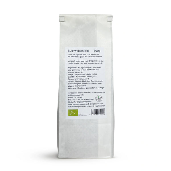 Buchweizen Sprossen Bio 500g