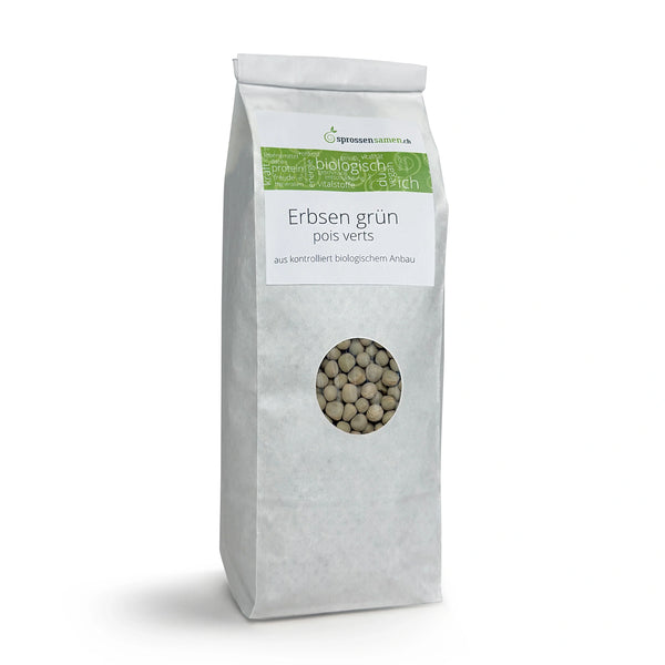Erbsen grün Bio Samensprossen 500g