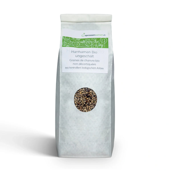 Hanfsamen Bio ungeschält 500g