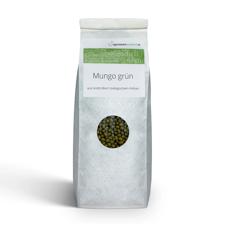 Mungbohnen grün Bio Samensprossen 500g