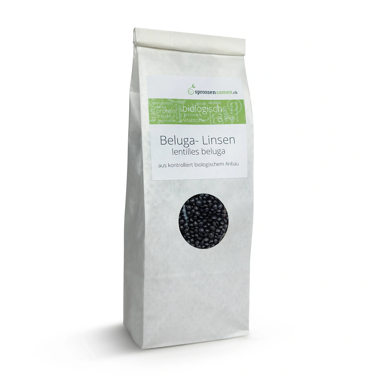 Beluga Linsen Sprossensamen & Microgreens – Bio Sprossen selber ziehen –  sprossensamen