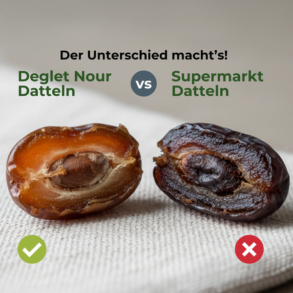 Datteln Bio "Deglet Nour" in Rohkostqualität