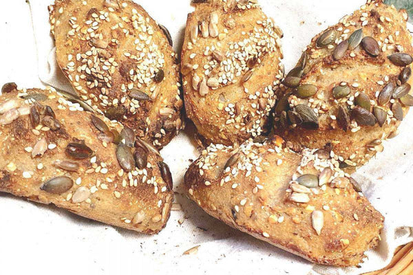 Protein-Brötchen mit unseren Protein-Mix Sprossen Bio