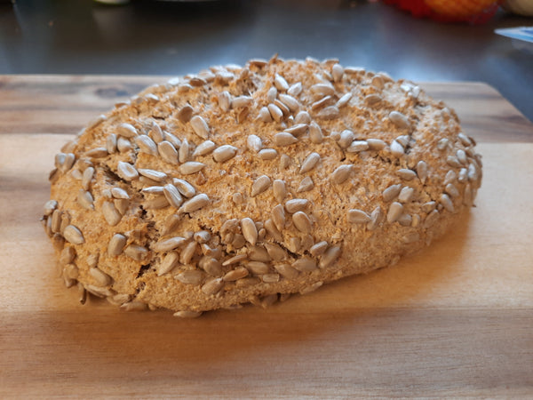 Super einfaches Buchweizenbrot aus gekeimten Buchweizen Sprossen