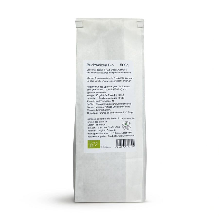 Buchweizen Sprossen Bio 500g