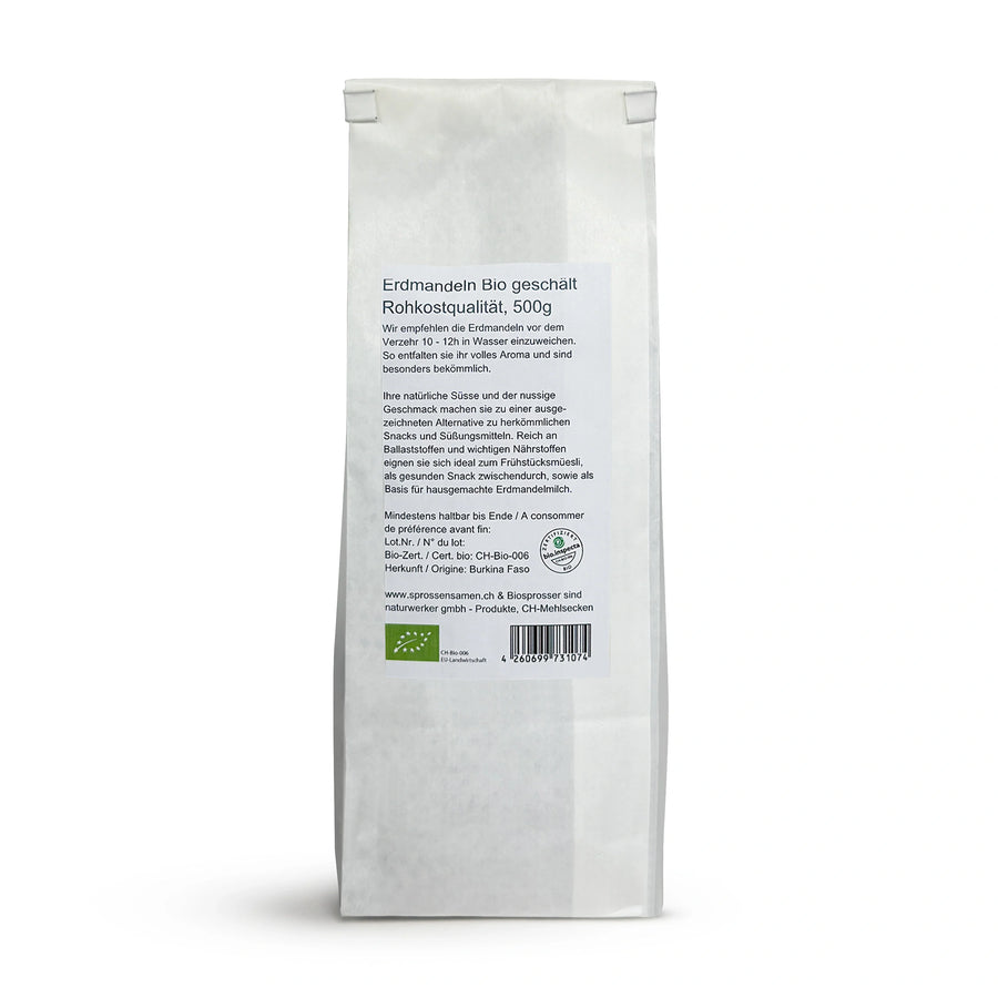 Noix tigrées bio décortiquées 500 g