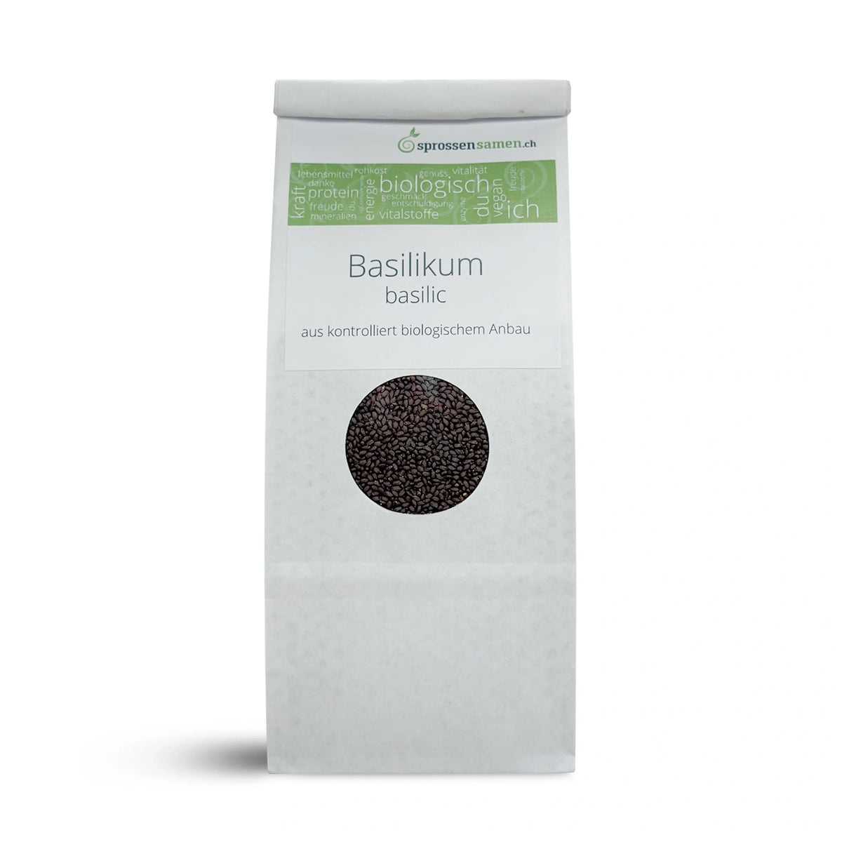 Basilikum grün Bio sprossensamen