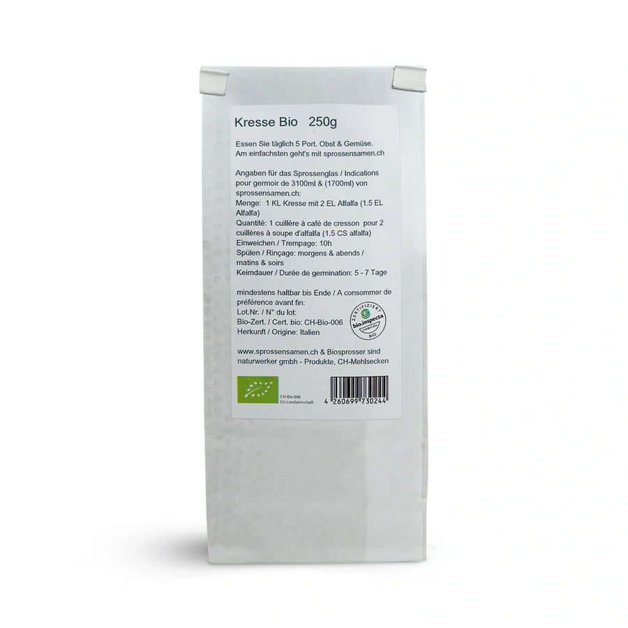 Kresse Bio Samensprossen 250g