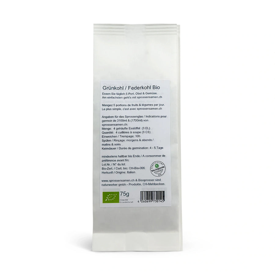 Germes de chou frisé/chou bio 75 g