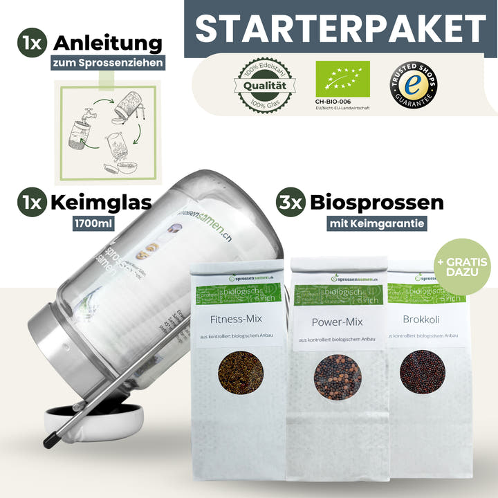 Nur heute: Starter-Set inkl. Gratis-Samen – für 74 CHF statt 110 CHF!