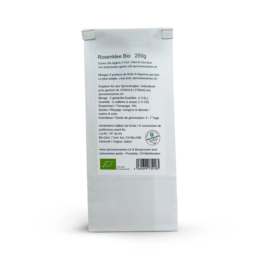 Rosenklee Bio Sprossensamen 250g