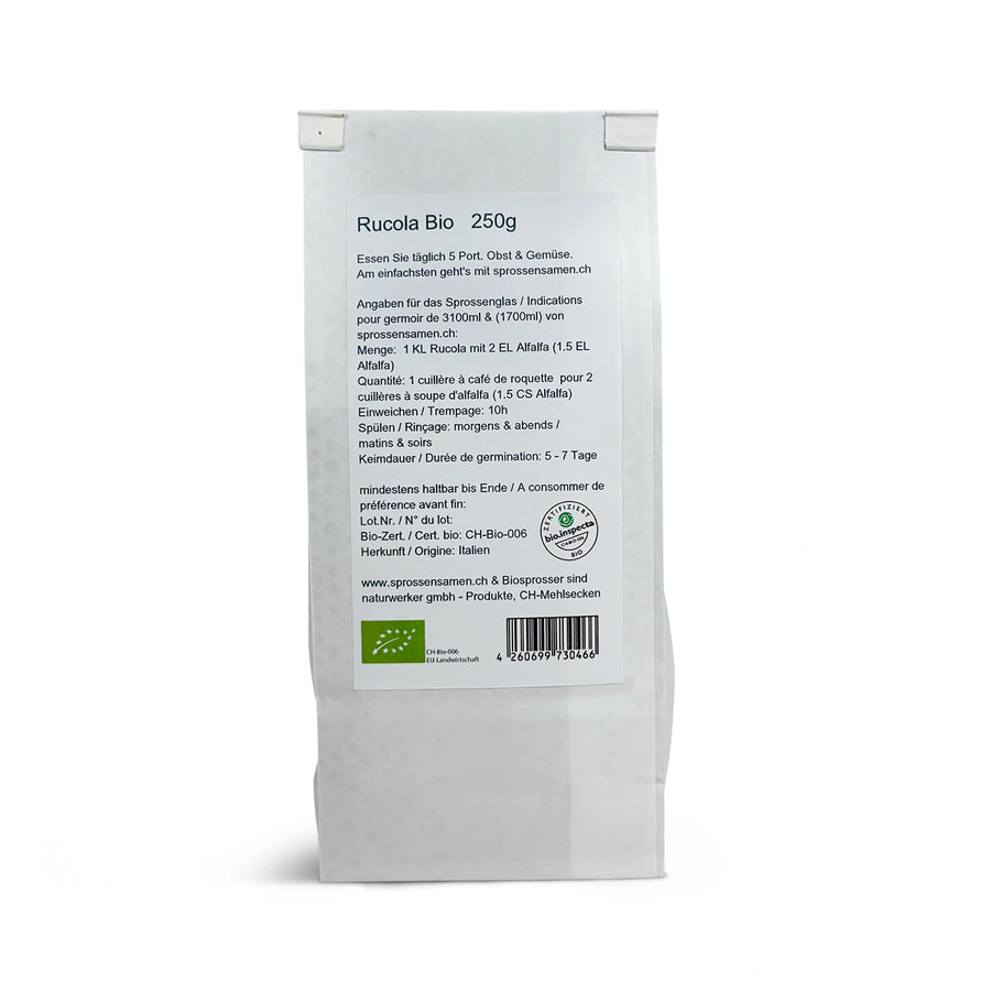 Rucola Bio Samensprossen 250g