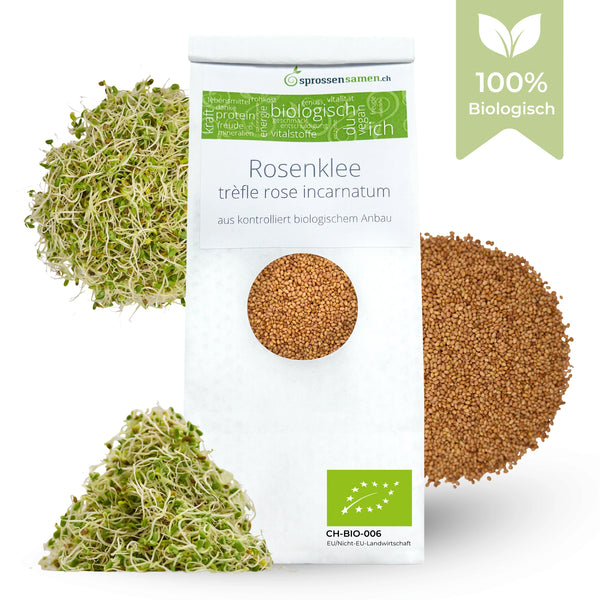 Germes de trèfle rose bio 250 g